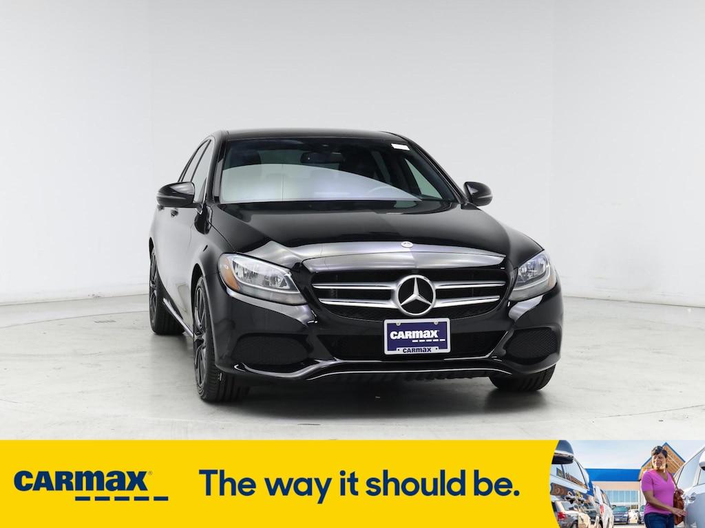 used 2018 Mercedes-Benz C-Class car, priced at $19,998