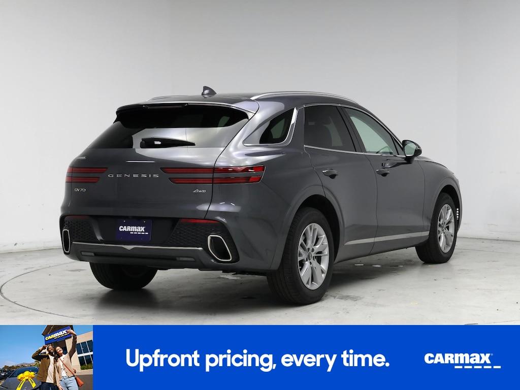 used 2023 Genesis GV70 car, priced at $35,998