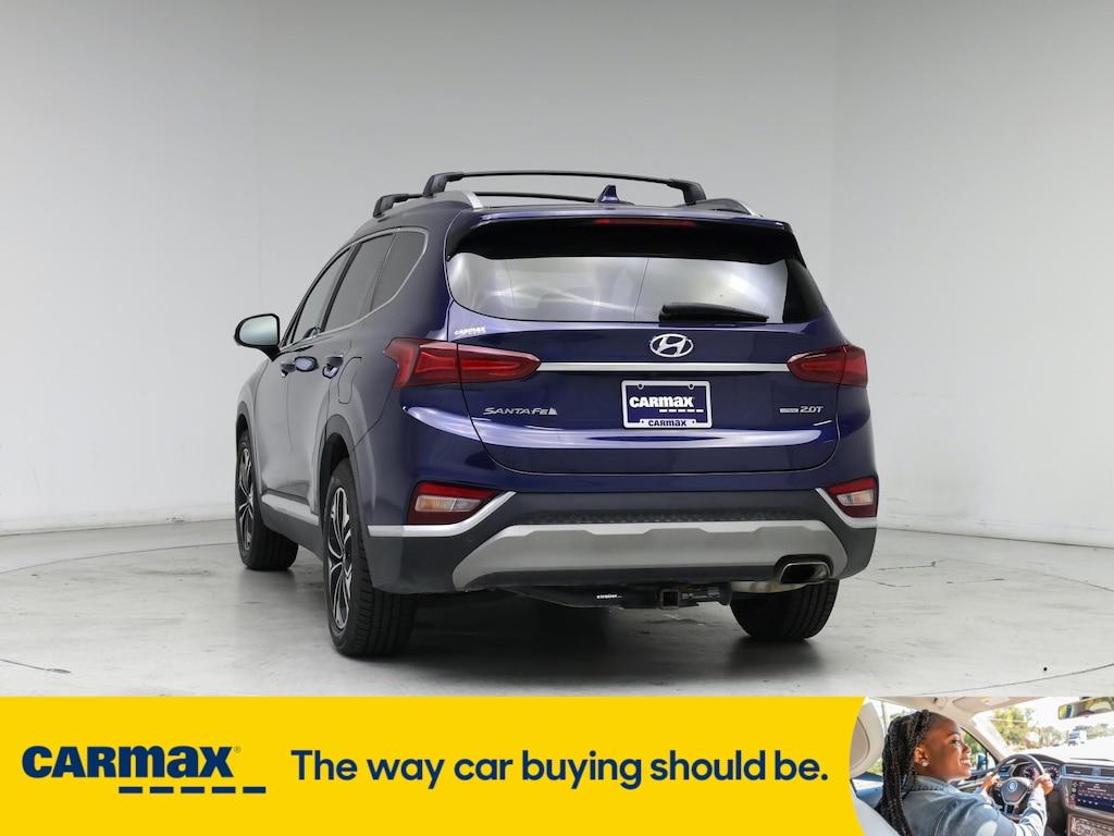 used 2019 Hyundai Santa Fe car, priced at $24,998