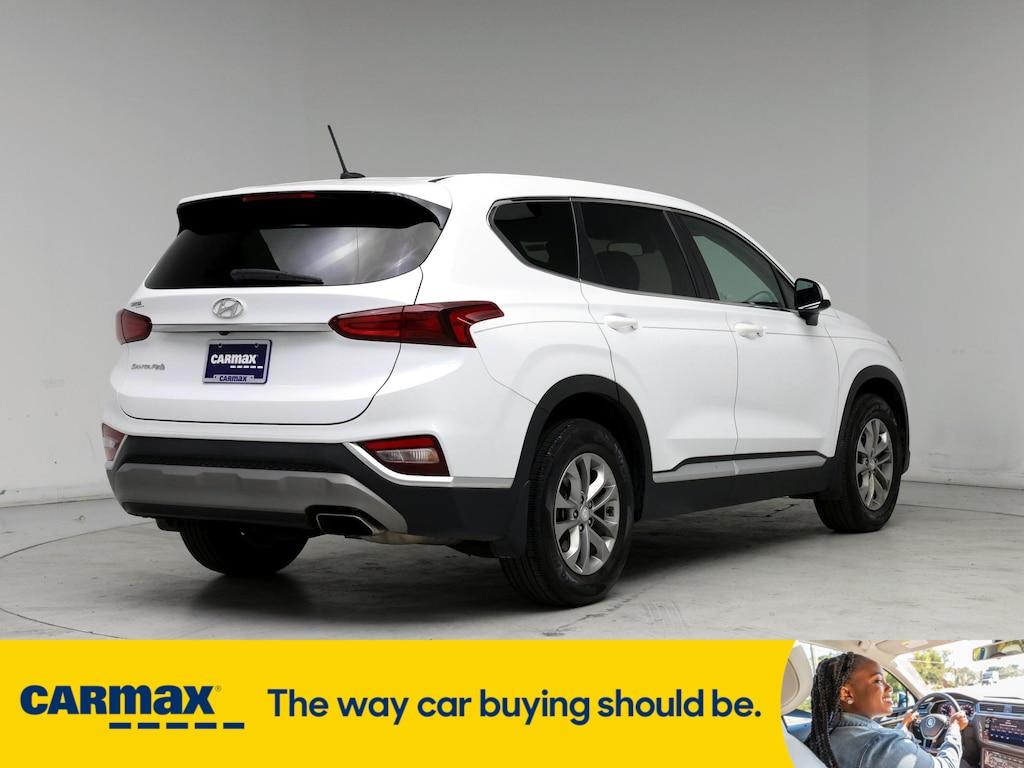 used 2019 Hyundai Santa Fe car, priced at $19,998