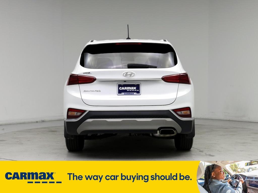 used 2019 Hyundai Santa Fe car, priced at $19,998