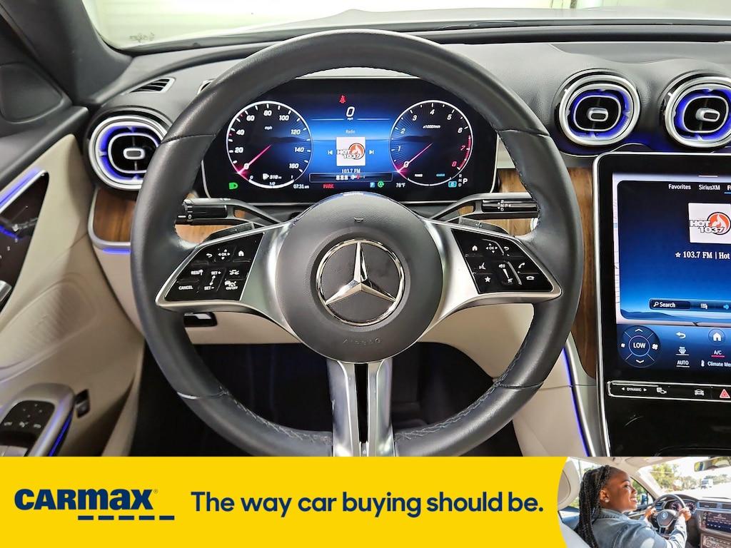 used 2023 Mercedes-Benz C-Class car, priced at $36,998