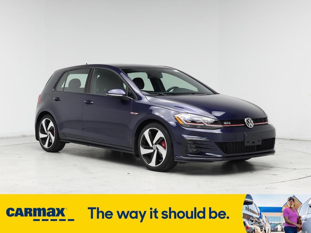 used 2018 Volkswagen Golf GTI car, priced at $25,998