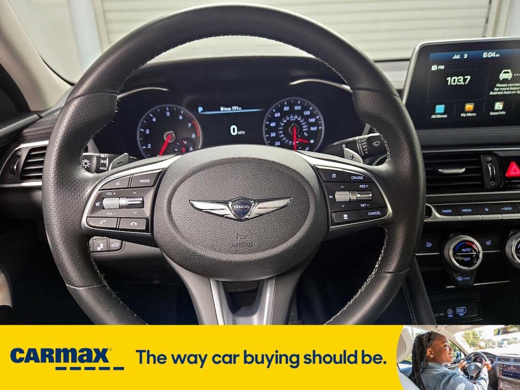 used 2020 Genesis G70 car, priced at $25,998