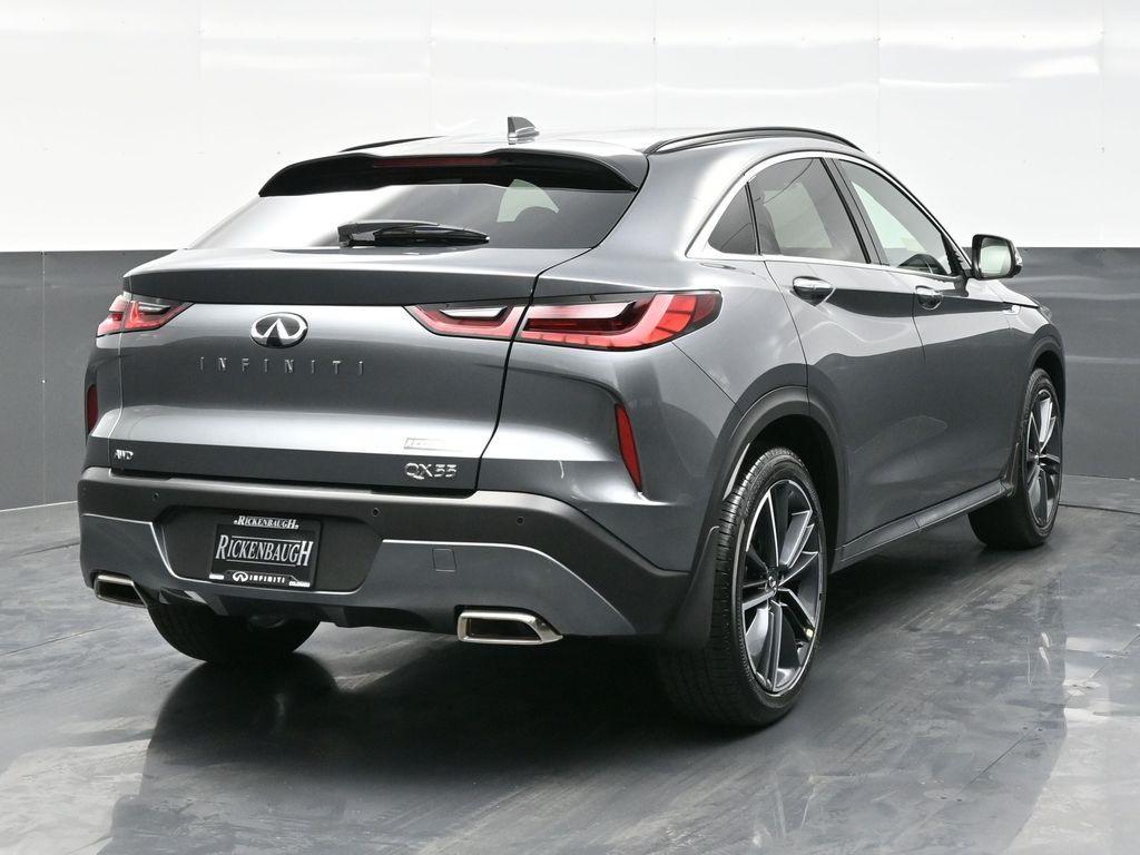 new 2025 INFINITI QX55 car, priced at $57,180