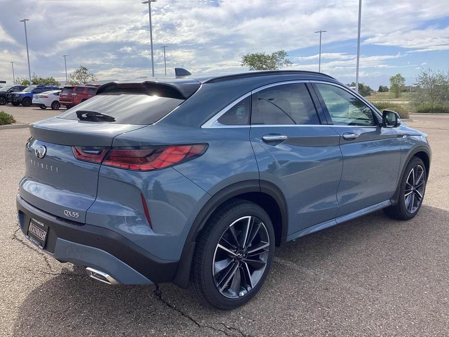 new 2025 INFINITI QX55 car, priced at $55,500