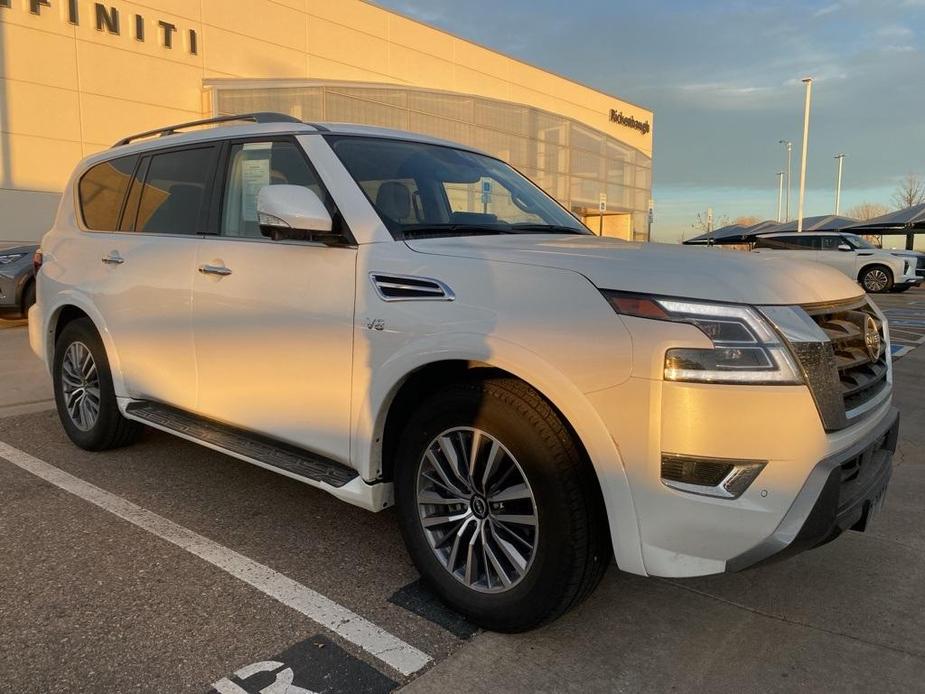 used 2022 Nissan Armada car, priced at $36,500