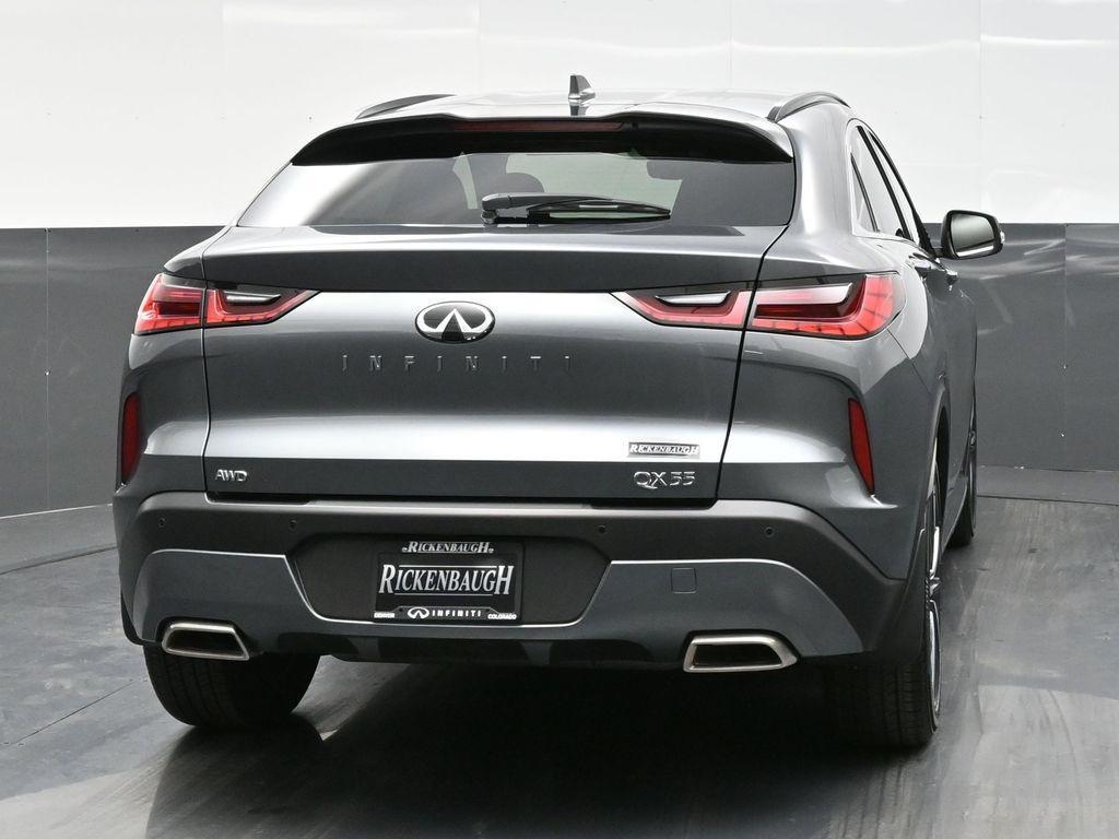 new 2025 INFINITI QX55 car, priced at $50,100