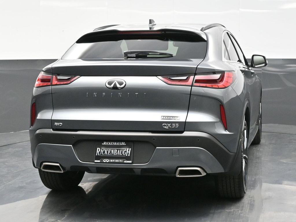 new 2025 INFINITI QX55 car, priced at $51,085