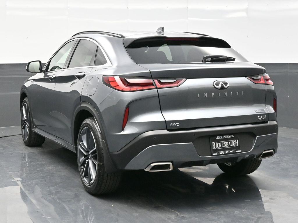 new 2025 INFINITI QX55 car, priced at $51,085