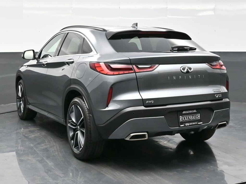 new 2025 INFINITI QX55 car, priced at $50,100