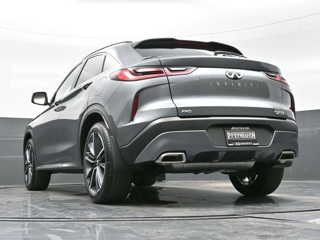 new 2025 INFINITI QX55 car, priced at $51,085