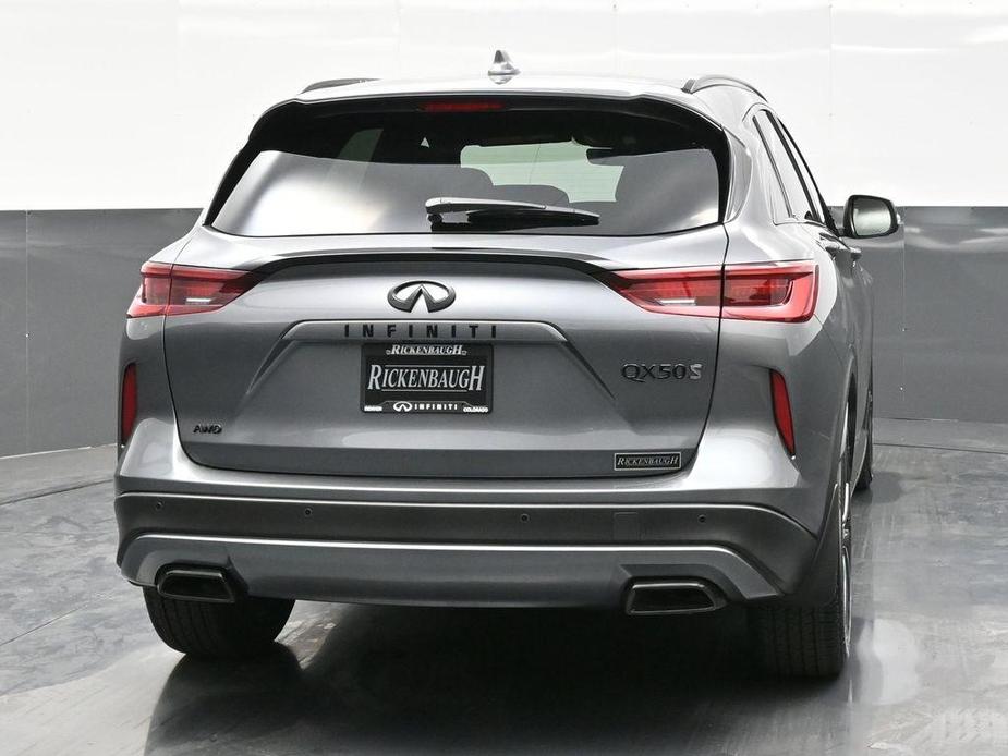 new 2025 INFINITI QX50 car, priced at $52,270