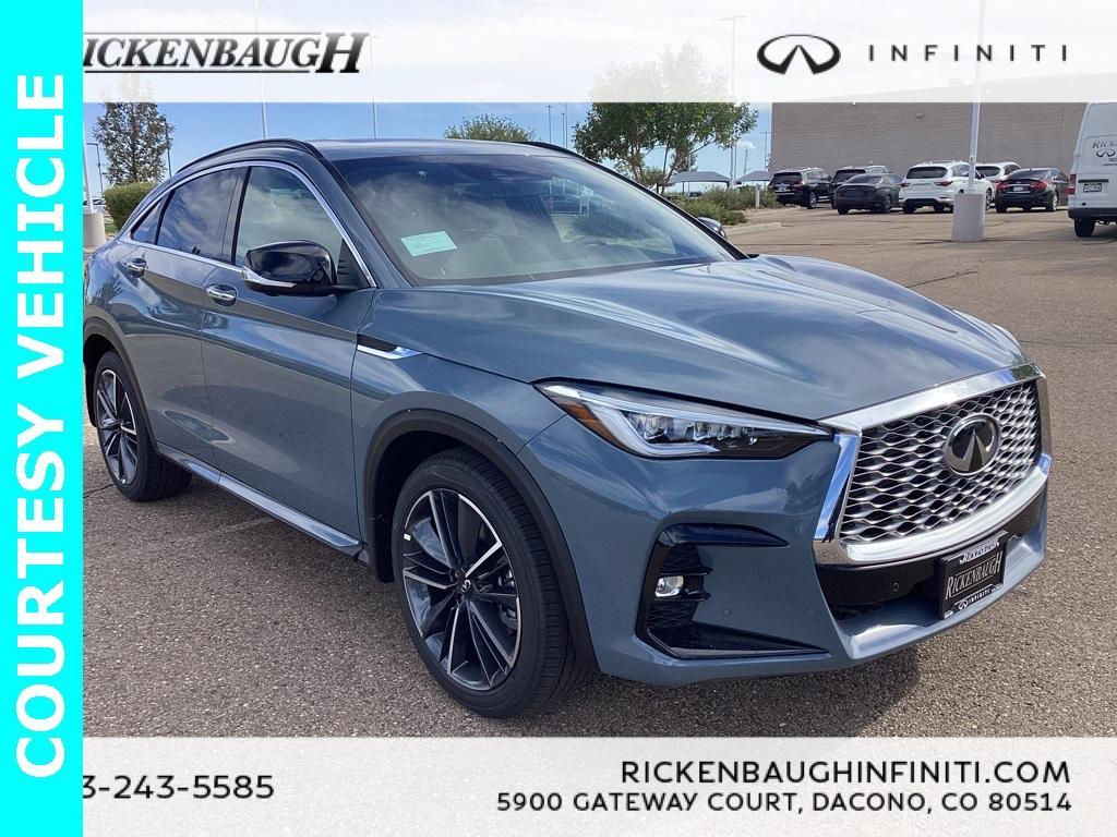 used 2025 INFINITI QX55 car, priced at $47,500