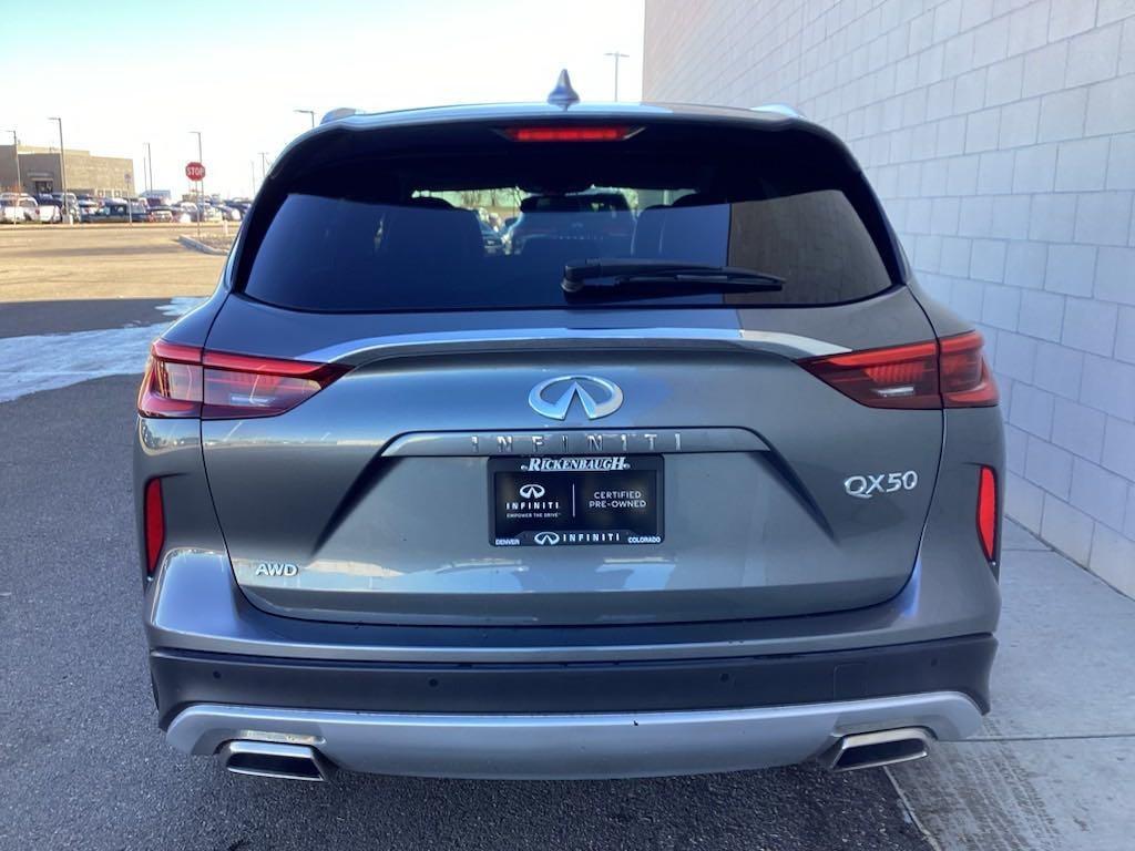 used 2021 INFINITI QX50 car, priced at $31,500