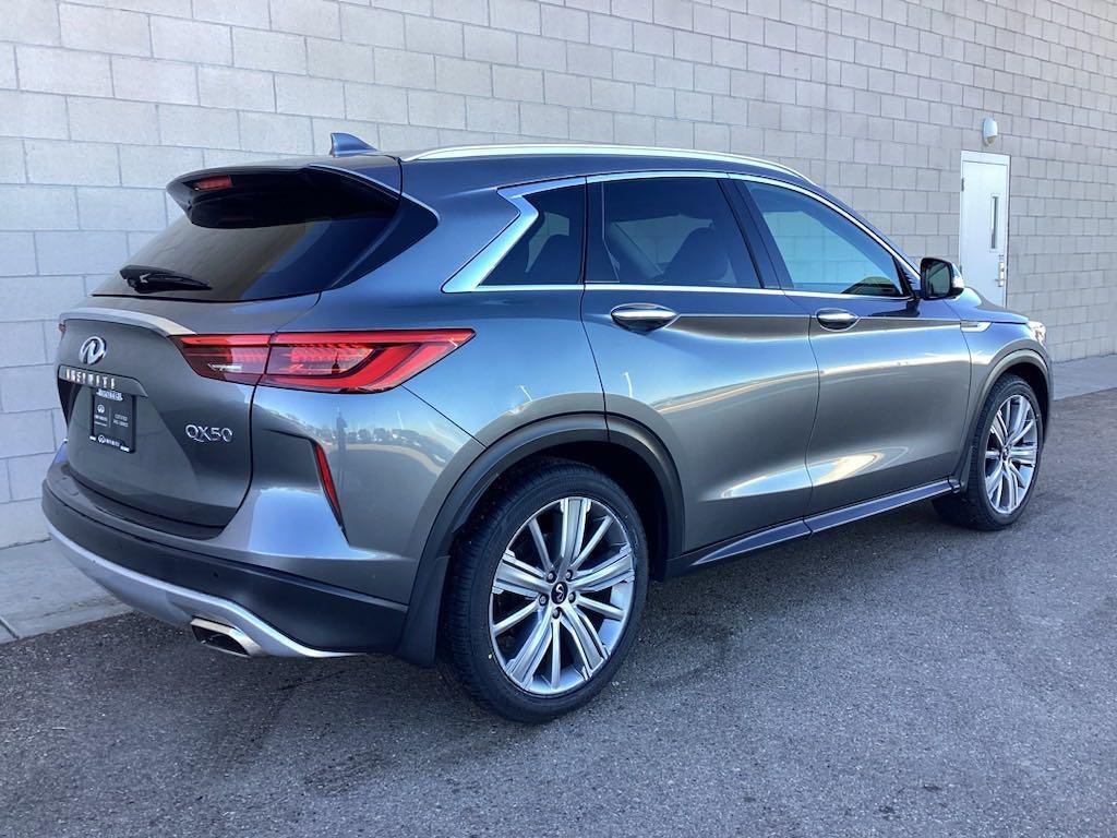 used 2021 INFINITI QX50 car, priced at $31,500