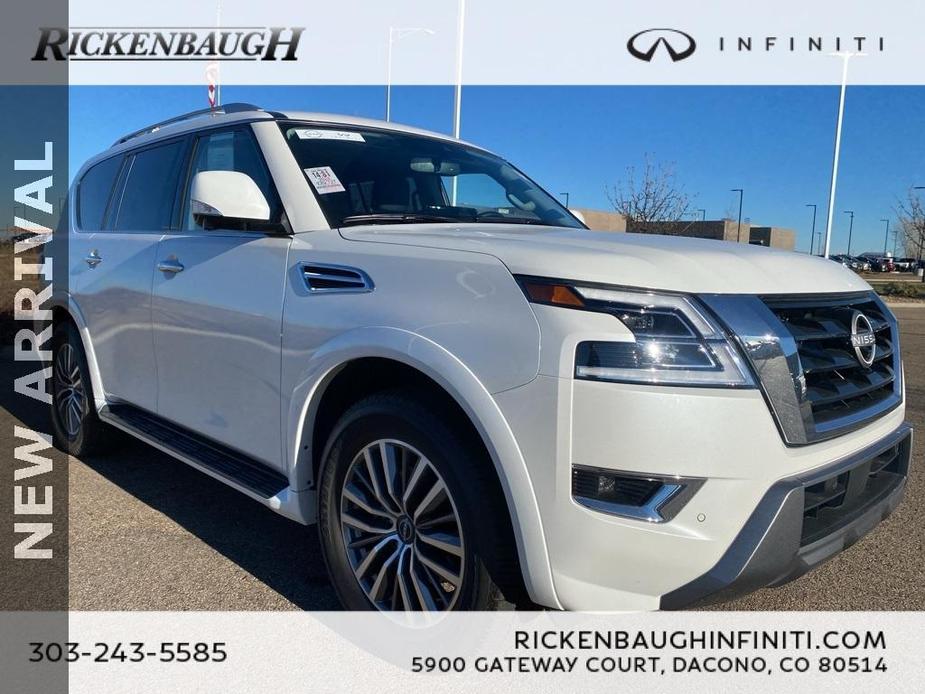 used 2024 Nissan Armada car, priced at $47,000