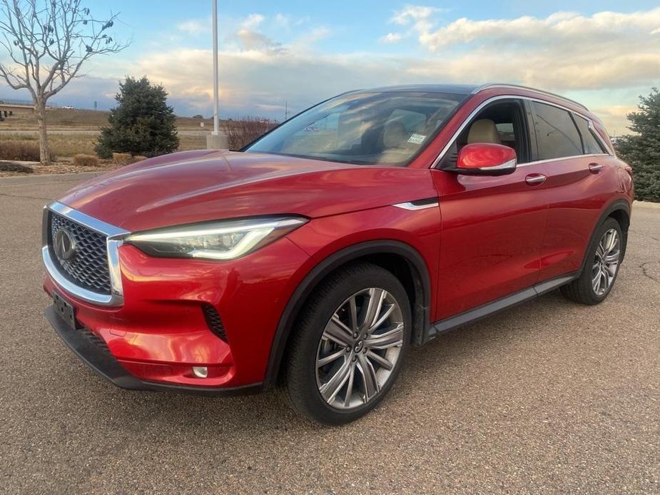 used 2022 INFINITI QX50 car, priced at $30,000