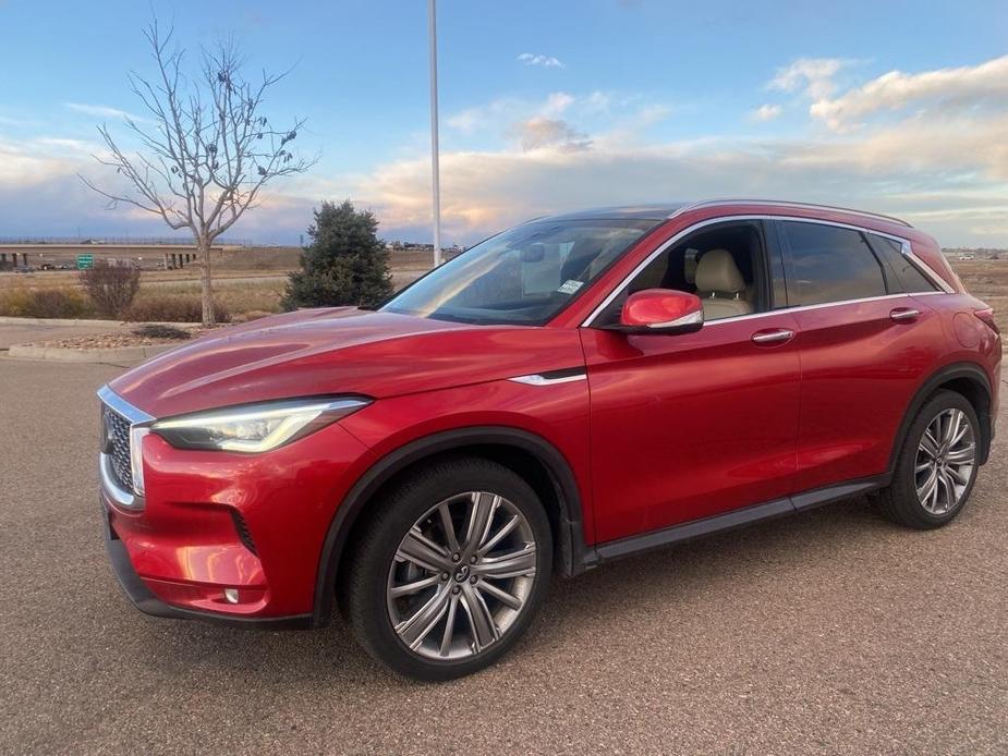 used 2022 INFINITI QX50 car, priced at $30,000