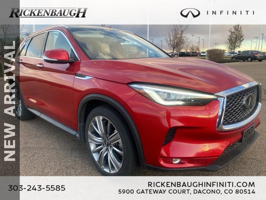 used 2022 INFINITI QX50 car, priced at $30,000