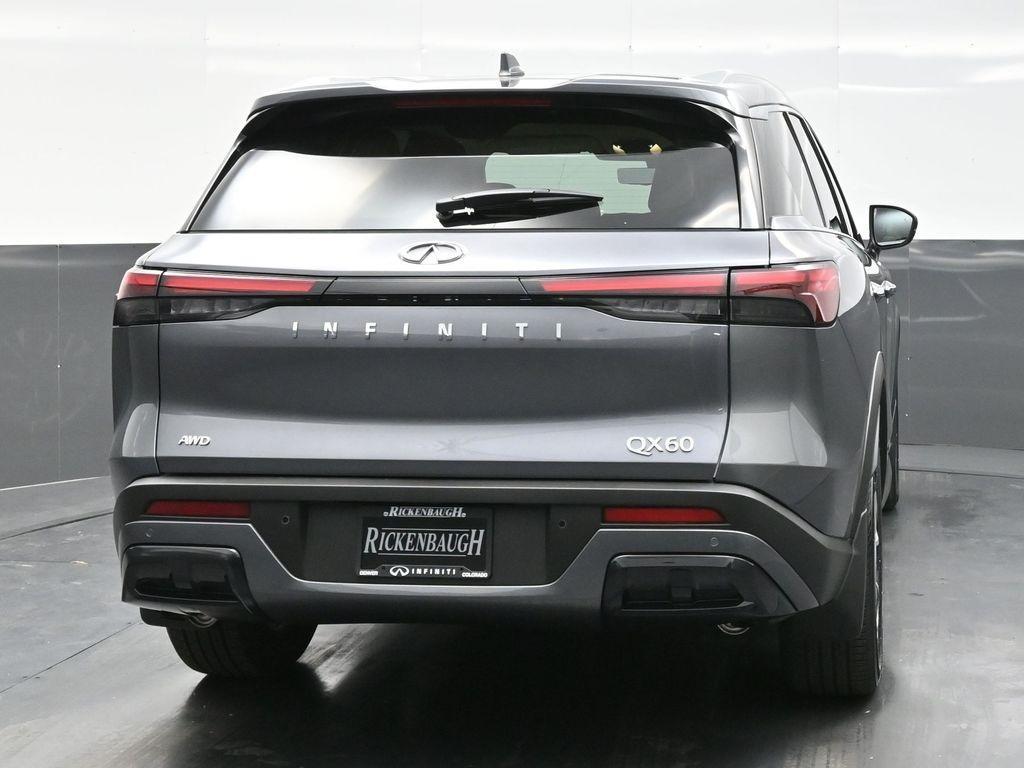 new 2025 INFINITI QX60 car, priced at $59,800