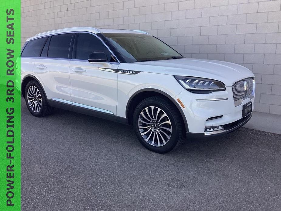 used 2021 Lincoln Aviator car, priced at $35,500