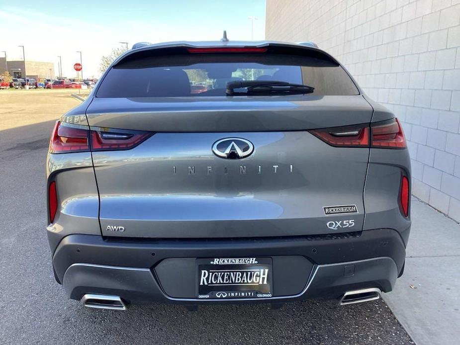 new 2025 INFINITI QX55 car, priced at $55,680