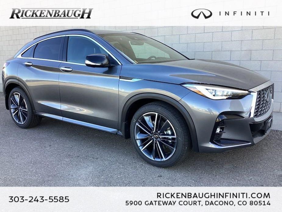 new 2025 INFINITI QX55 car, priced at $55,680