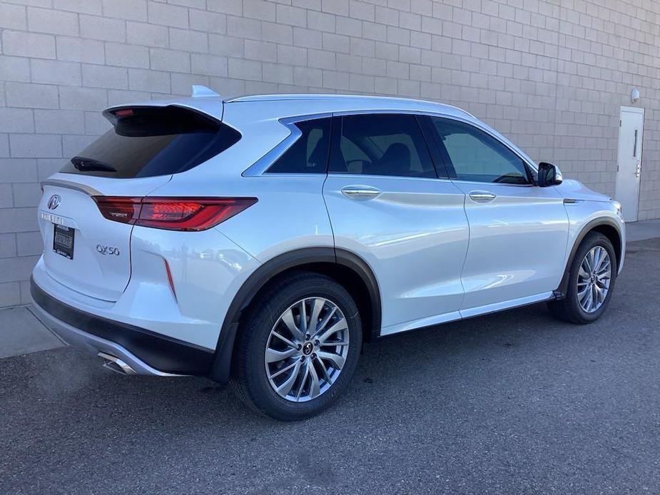 new 2025 INFINITI QX50 car, priced at $47,500