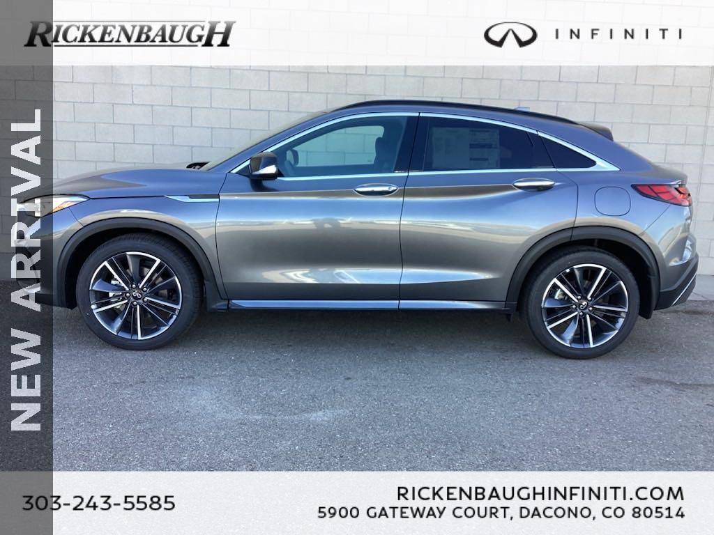 used 2025 INFINITI QX55 car, priced at $46,500