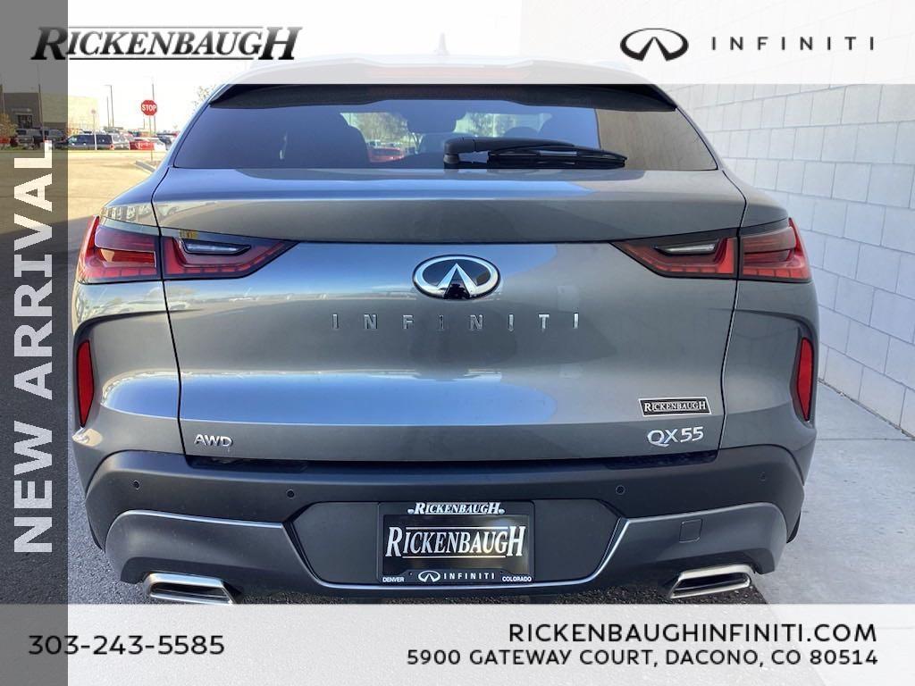 used 2025 INFINITI QX55 car, priced at $46,500