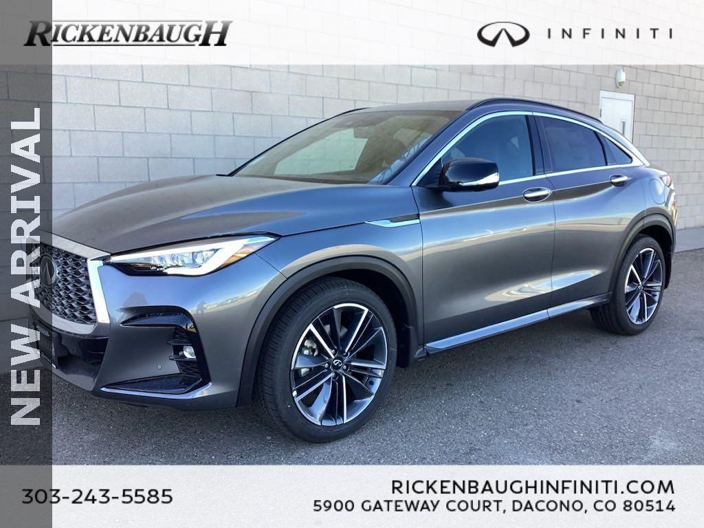 used 2025 INFINITI QX55 car, priced at $46,500