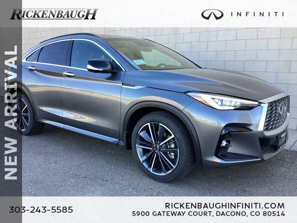 used 2025 INFINITI QX55 car, priced at $46,500