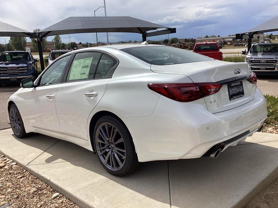 new 2024 INFINITI Q50 car, priced at $57,500