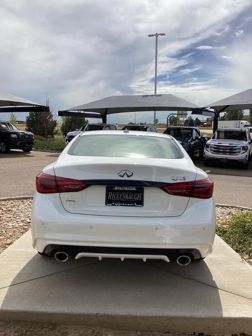 new 2024 INFINITI Q50 car, priced at $57,500