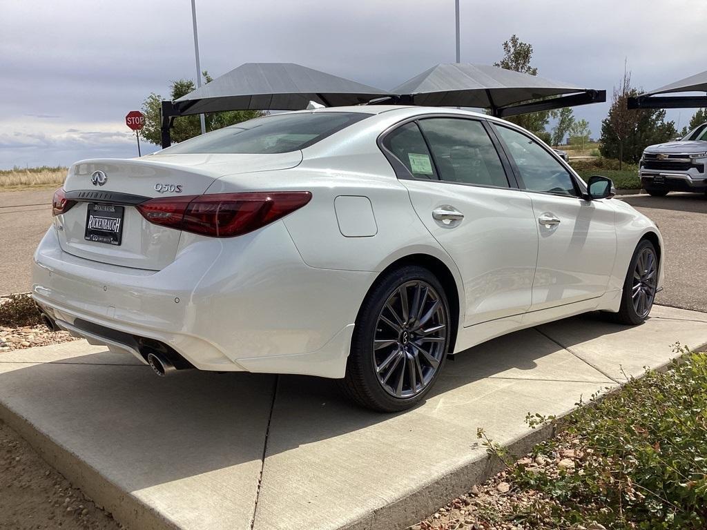 new 2024 INFINITI Q50 car, priced at $57,500