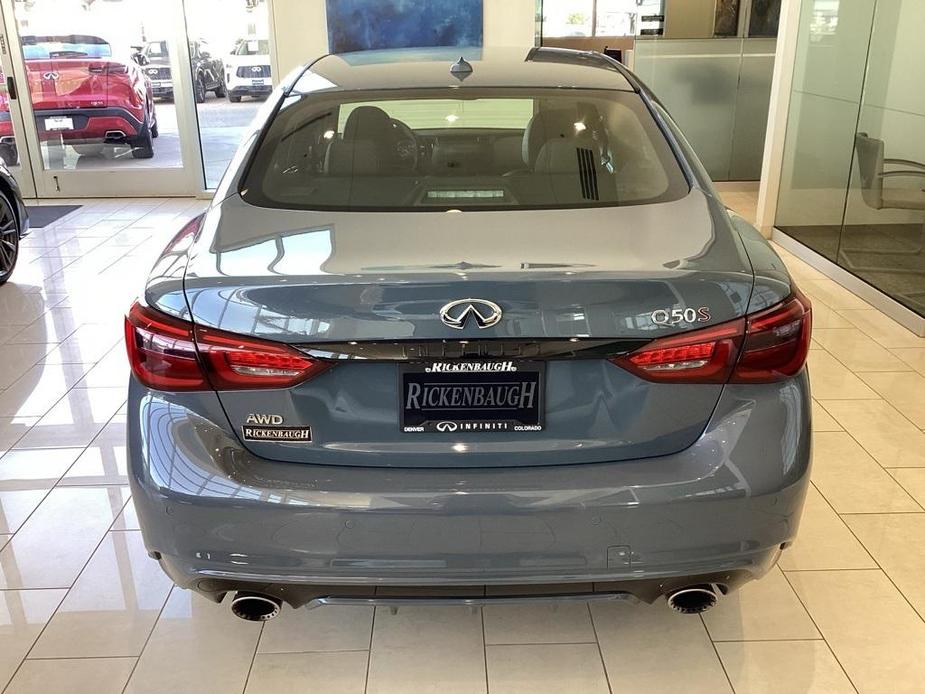 new 2024 INFINITI Q50 car, priced at $56,500