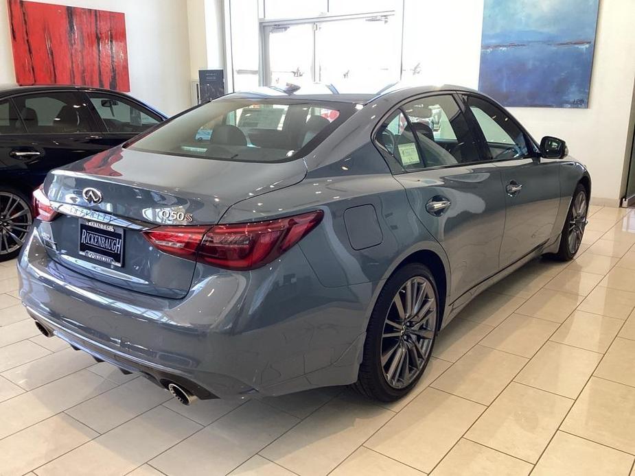 new 2024 INFINITI Q50 car, priced at $56,500