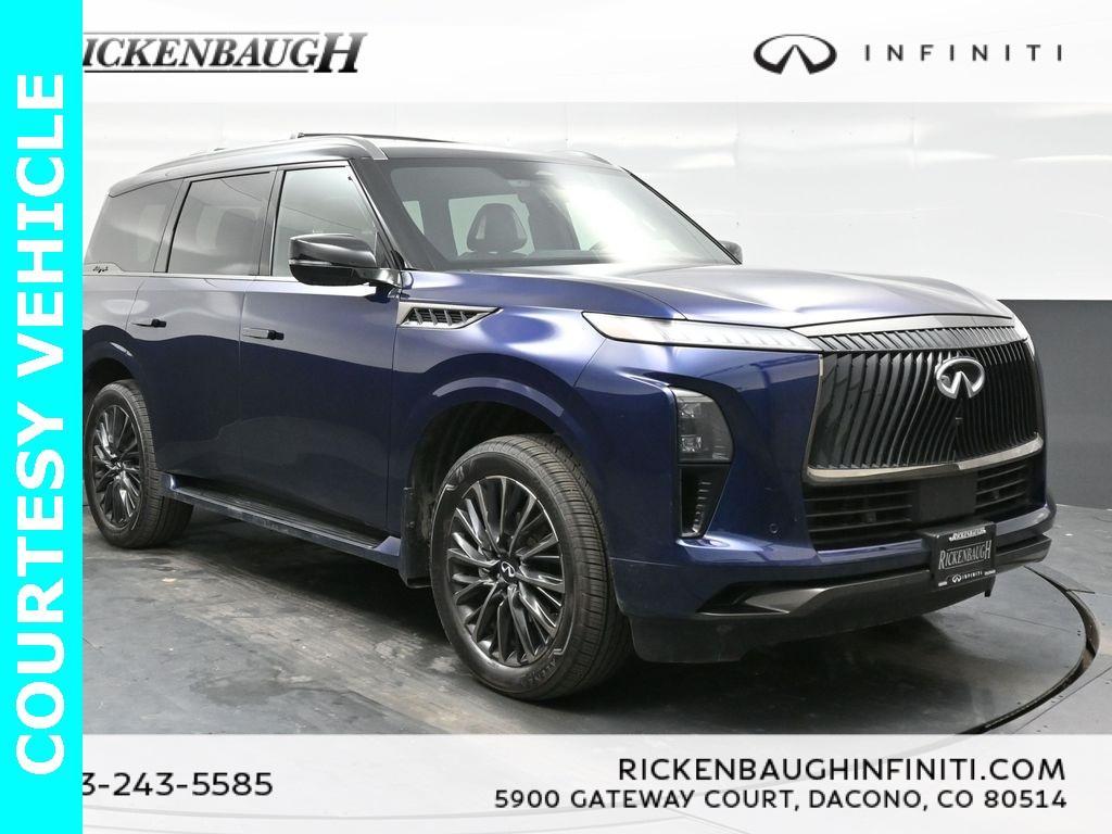 used 2025 INFINITI QX80 car, priced at $106,000