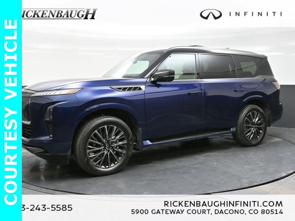 used 2025 INFINITI QX80 car, priced at $106,000