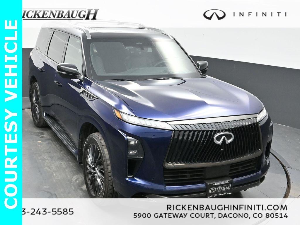 used 2025 INFINITI QX80 car, priced at $106,000