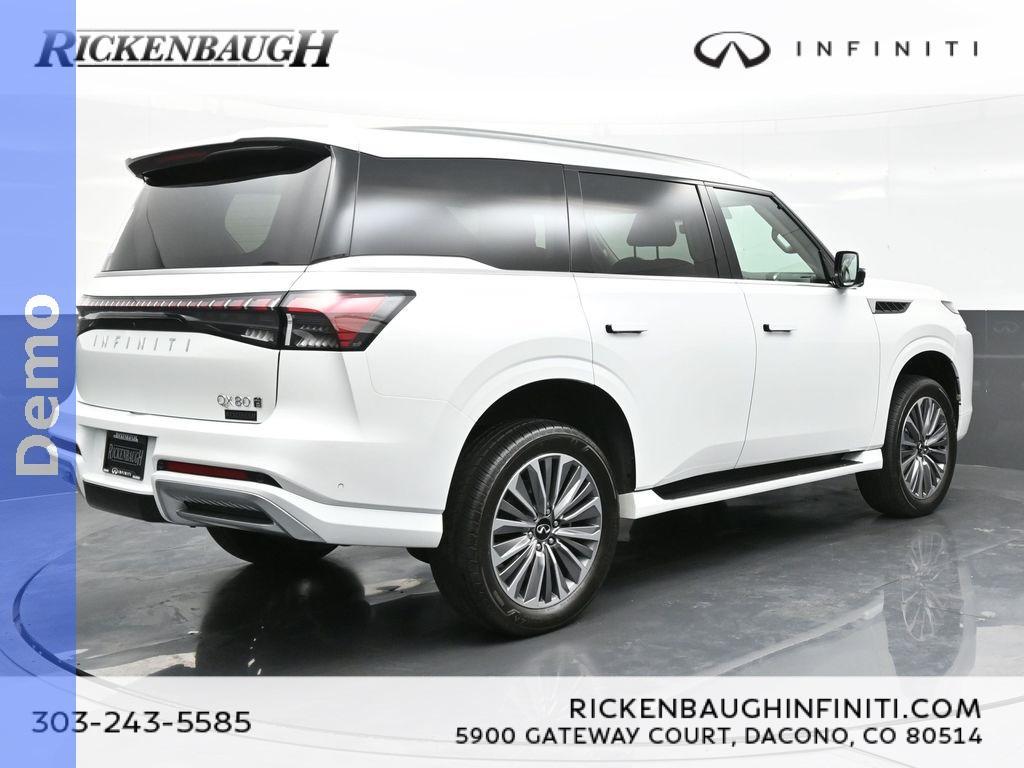 new 2025 INFINITI QX80 car, priced at $95,600