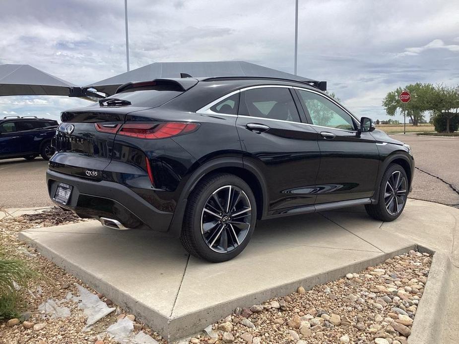 new 2025 INFINITI QX55 car, priced at $55,170