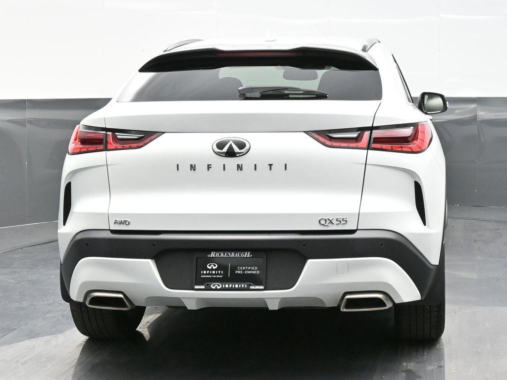 used 2023 INFINITI QX55 car, priced at $35,500