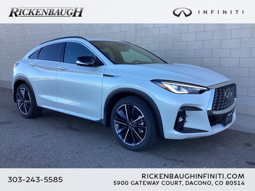 used 2023 INFINITI QX55 car, priced at $37,000