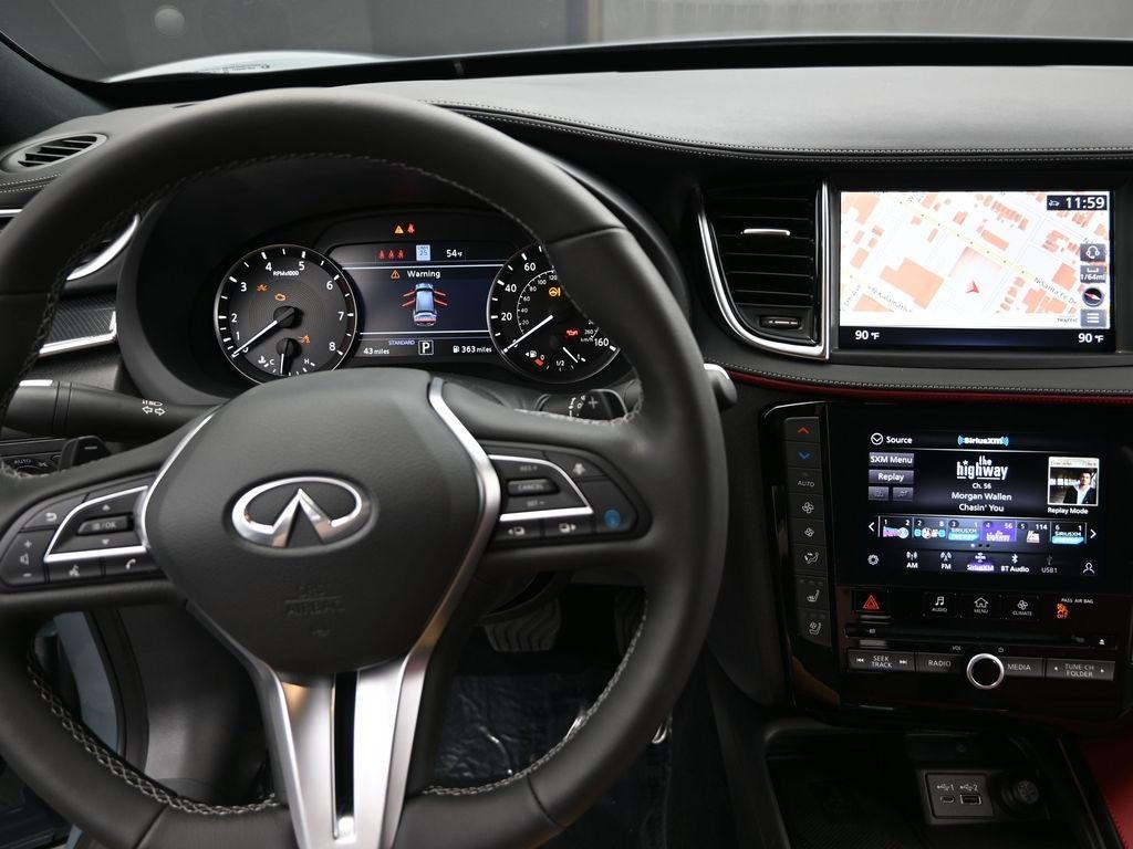 new 2025 INFINITI QX50 car, priced at $52,965