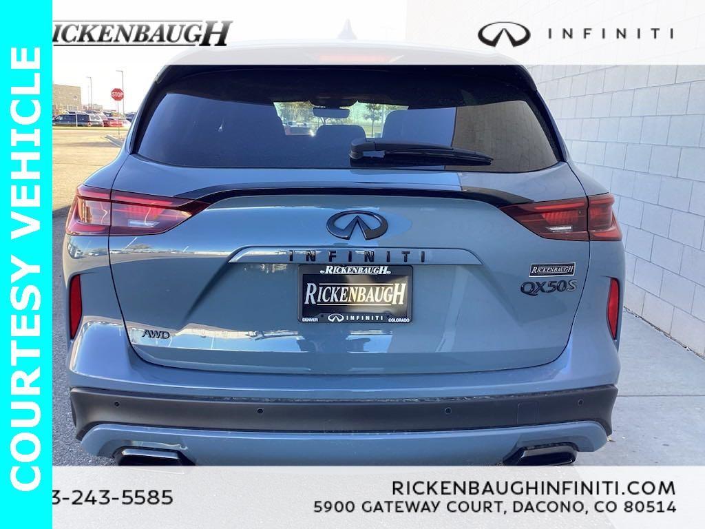 used 2025 INFINITI QX50 car, priced at $46,000