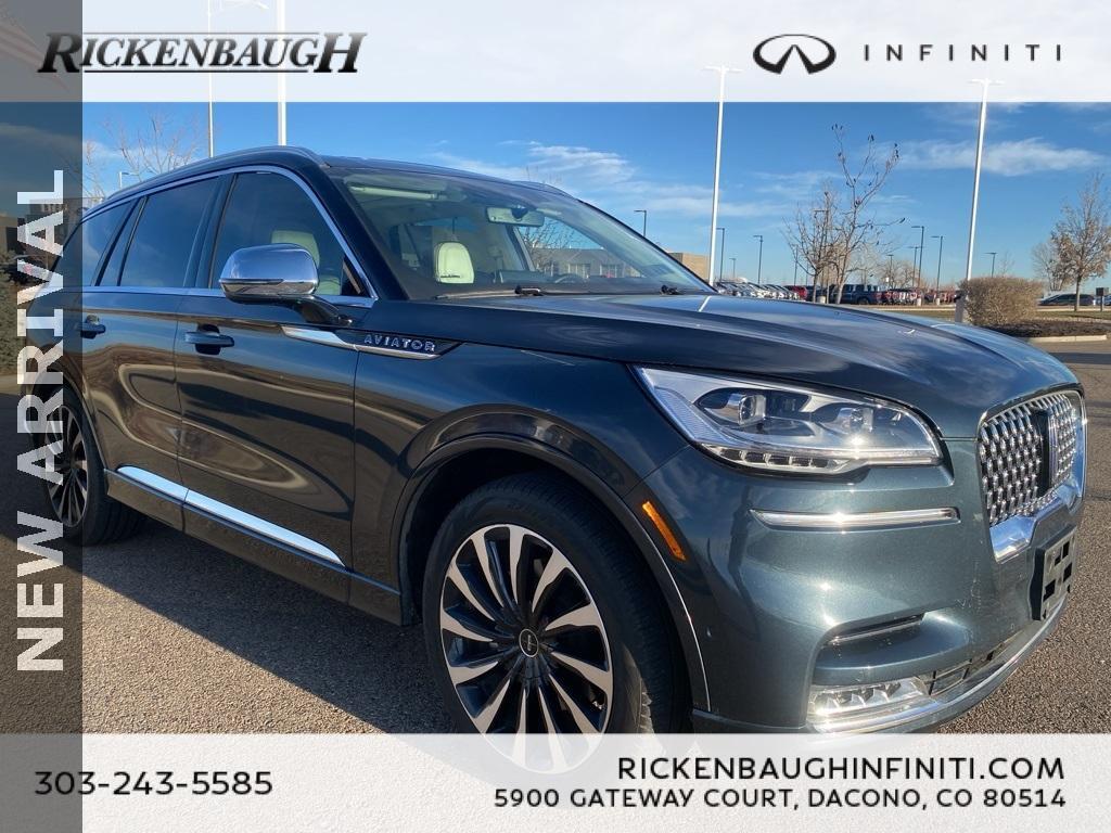 used 2022 Lincoln Aviator car, priced at $55,000