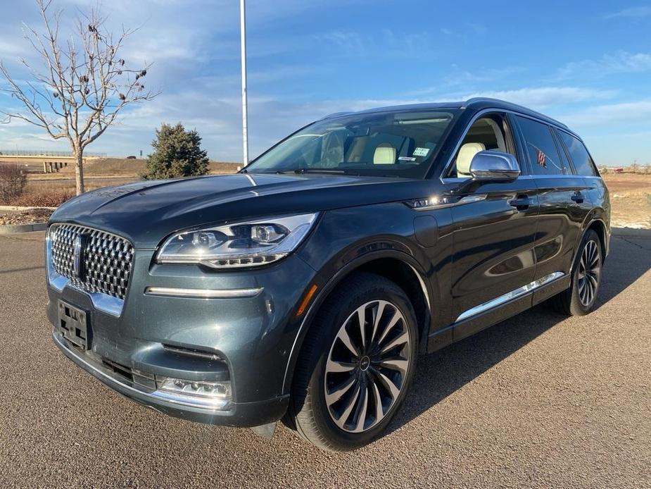 used 2022 Lincoln Aviator car, priced at $55,000