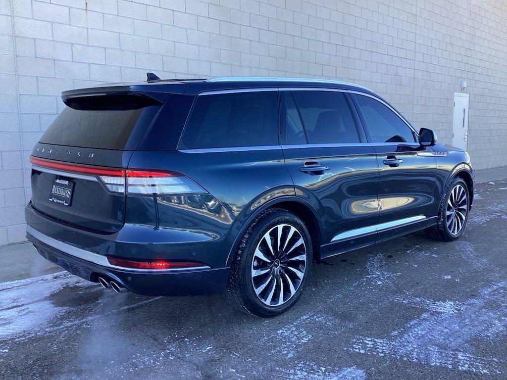 used 2022 Lincoln Aviator car, priced at $52,000